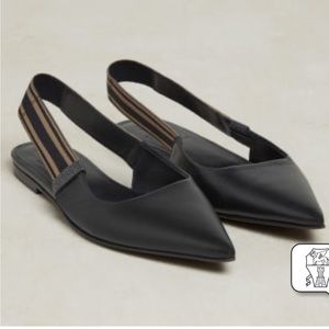 Bleak leather slides